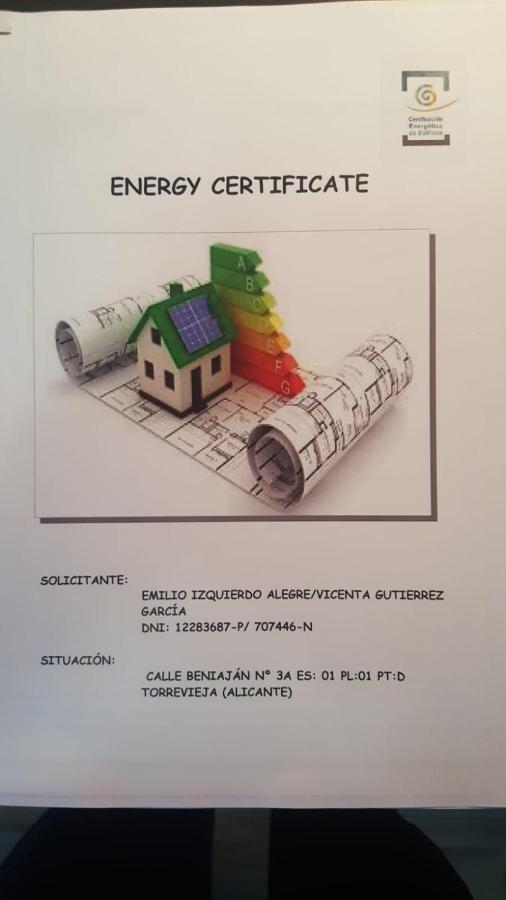 Apartment Calle Beniajan Torrevieja Ngoại thất bức ảnh